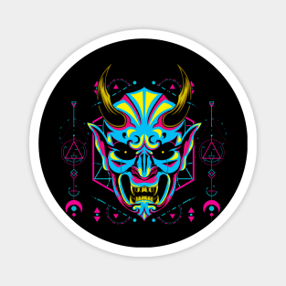 hanya mask mecha popart Magnet